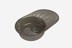 MAXSTONE Мойка глянцевая MS-5 (терракот металлик) 735*450*215